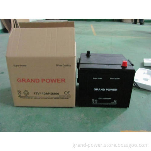 12V 110ah Mf Car Battery
